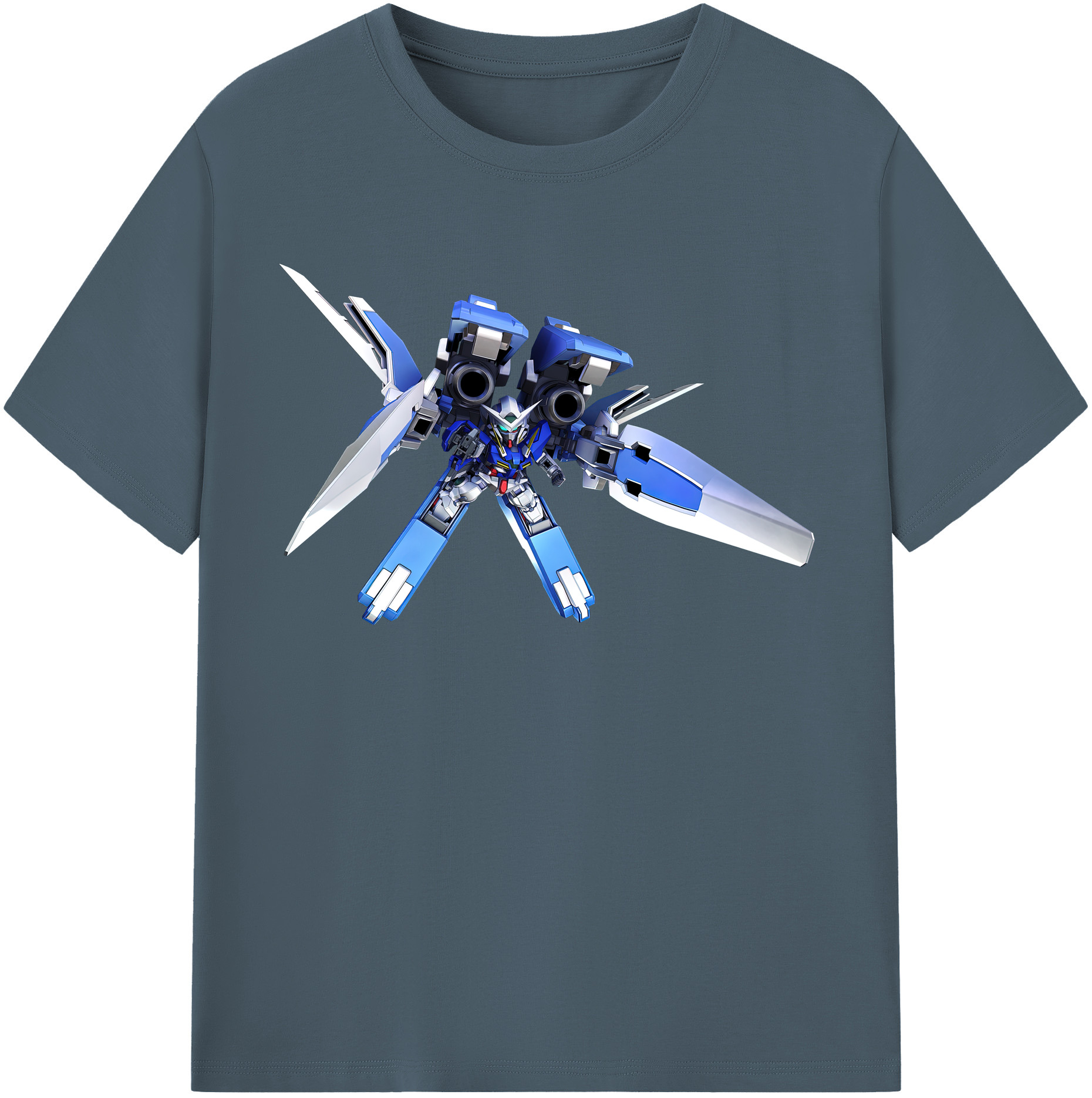 （画像用） 機動戦士ガンダム Mobile Suit Gundam 綿100％半袖Tシャツ（フロントプリント）